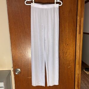SHEIN White Swim Coverup Pants